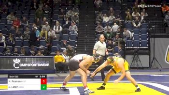 197 lbs Consolation - Nick Reenan, NC State vs Cordell Eaton, North Dakota State