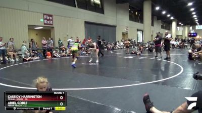 140 lbs Round 4 (6 Team) - Cassidy Harrington, TN AAU- Havok vs Ariel Goble, Feelin Peachy