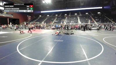 98 lbs Round Of 16 - Kaice Ruby, Touch Of Gold vs Landon Meadows, Top Notch WC