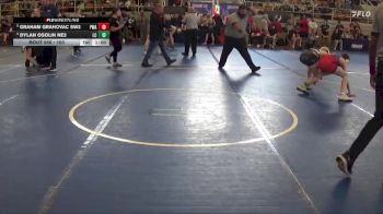 100 lbs Semifinal - Graham Grahovac SW2, Prodigy Wrestling Academy vs Dylan Osolin NE2, Lake Catholic