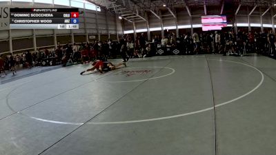 165 lbs Cons. Round 3 - Dominic Scocchera, Colorado vs Christopher Wood, Arizona