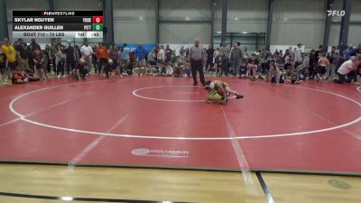 70 lbs Round Of 16 - Skylar Nguyen, York vs Alexander Guillen, Pittsburgh