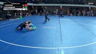 65 lbs Cons. Round 3 - Tyler Weinmann, Blaine Wrestling vs Tyson Seitz, The Complete Wrestler