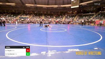 100 lbs Round Of 32 - Adrian Rojas, Miami Wrestling Club vs Apollo Cardenas, The Best Wrestler