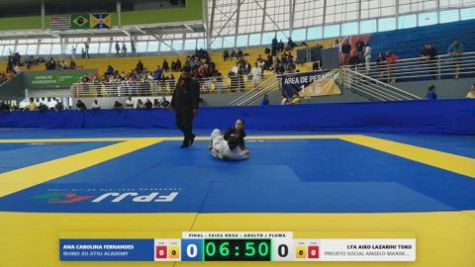 LYA AIKO LAZARINI TOKU vs ANA CAROLINA FERNANDES 2026 FPJJ Circuito Paulista GI Etapa 3