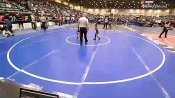 52 lbs Round Of 16 - Penelope Zuniga, Socal Grappling Club vs Landon Eaton, PACIFIC EDGE WRESTLING