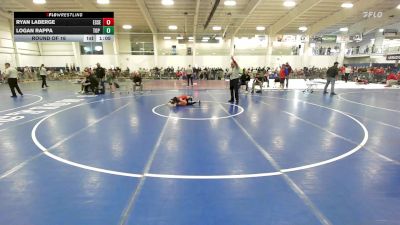 52 lbs Round Of 16 - Ryan Laberge, Essex Junction vs Logan Rappa, Top Flight Wrestling Academy