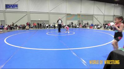 50 lbs Final - Wrynlee Hauenstein, Mean Girls vs Isabella Levescy, Sisters On The Mat Pink