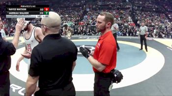 D2-106 lbs 1st Place Match - Rayce Watson, Jonathan Alder vs Jarreau Walker, Streetsboro