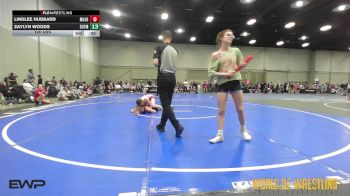 125 lbs Rr Rnd 1 - Breanna Hunt, Mojo 7-12 vs Rylee Sexton, SOTM Big