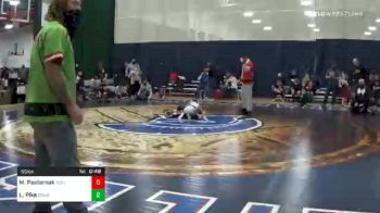 55 lbs 3rd Place - Mason Pasternak, Bulldog Premier Wrestling Club vs Levi Pike, Basement Brawlers