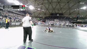 Boys 1B/2B 138 3rd Place Match - Creed Wright, Darrington vs Jacob Gray, Goldendale