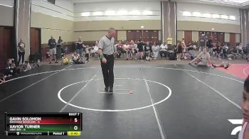 52 lbs Round 3 (6 Team) - Liam King, Backyard Brawlers vs Kennedy Turner, Ares Red