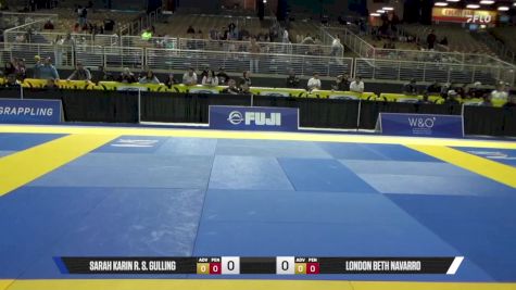 London Beth Navarro vs Sarah Karin R. S. Gulling 2025 Pan Jiu Jitsu IBJJF Championship