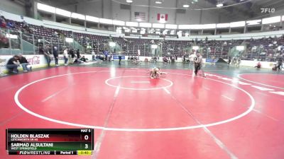 145 lbs Cons. Round 6 - Sarmad AlSultani, West Springfield vs Holden Blaszak, Letchworth Sr HS