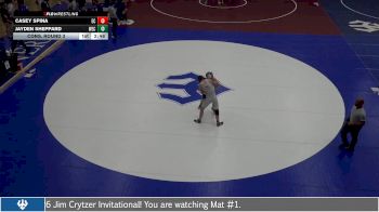 149 lbs Cons. Round 3 - Jayden Sheppard, Wisconsin Eu Claire vs Casey Spina, Elizabethtown College