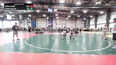 95 lbs Rr Rnd 2 - Derek Danbe, Midwest RTC vs Joseph Miller, Ride Out Wrestling Club