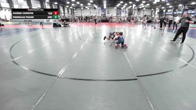 90 lbs Rr Rnd 2 - Kaiden Christie, Team Germantown vs Finnegan Frank, All-American Wrestling Club Red