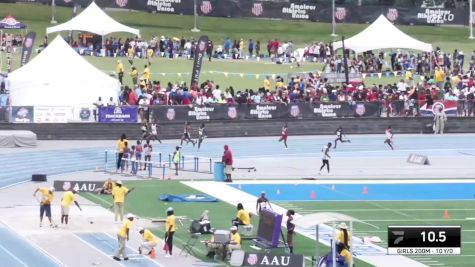 Youth Girls' 200m Championship, Semi-Finals 1 - Age 10