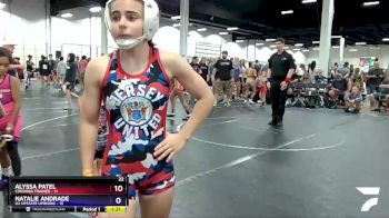 90 lbs Round 2 (6 Team) - Bella Manno, Cordoba Trained vs Aggie Terpening, U2 Upstate Uprising