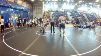 150 lbs Champ. Round 3 - Nikolas Gray, Wellington vs Levi Wentz, Top Gun Wrestling Academy
