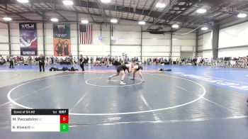 170 lbs Consi Of 64 #2 - Mason Paccadolmi, NC vs Kyler Howard, OH