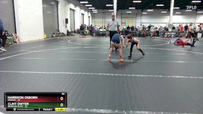 92 lbs Placement (4 Team) - Harrison Osborn, Kraken vs Clint Dwyer, Brawler Elite