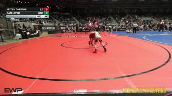 64 lbs Consi Of 16 #2 - Jayden Overton, Elevate Wrestling Club vs Sam Levine, Steel Valley Renegades