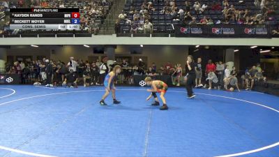 84 lbs Cons. Semis - Kayden Rands, Michigan Premier vs Beckett Moyer, Moyer Elite
