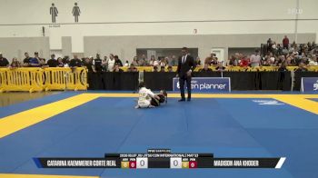 Madison Ana Khoder vs Catarina Kaemmerer Corte Real 2026 IBJJF Jiu-Jitsu CON International