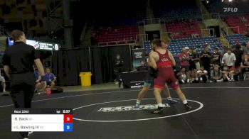 157 lbs Semis - Brett Back, WI vs Leister Bowling IV, CO