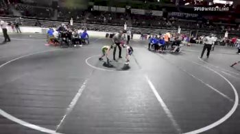 53 lbs Semifinal - Bennett Albohn, Williamstown vs Michael Ferguson, Clearview