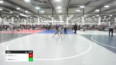 89 lbs Rr Rnd 4 - Clint Recker Finch, Show Low vs Connor Bailey, Manu WC