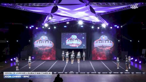 Icon Cheer - Epic [2025 L3 Junior - Flex - D2 Day 2] 2025 America's Best Grand Nationals
