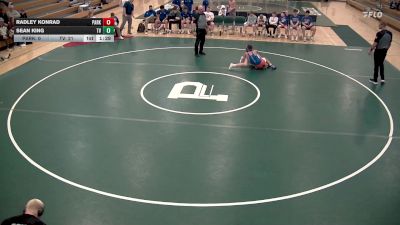113 lbs Placement Matches (8 Team) - Sean King, Tri-Valley vs Radley Konrad, Parkston