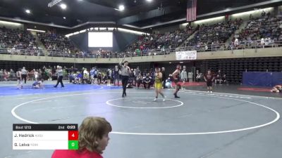 120 lbs Round Of 16 - James Hedrick, Augusta vs Grayson Leiva, York