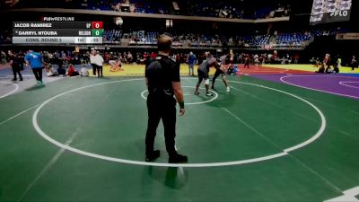 6A 285 lbs Cons. Round 2 - Darryl Ntouba, Northwest Nelson vs Jacob Ramirez, Grand Prairie