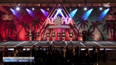 Vault Elite - Royalty [2026 L1 Senior - D2 Day 2] 2026 Aloha Portland Showdown