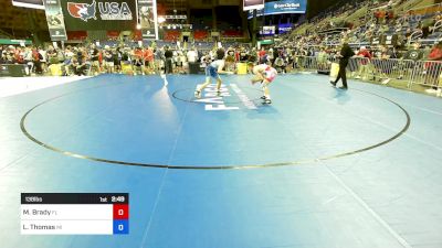 138 lbs Rnd Of 64 - Maximus Brady, FL vs Landon Thomas, MI