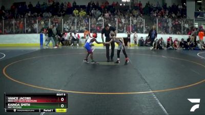 64 lbs Cons. Round 5 - Kainoa Smith, Mat Psychos vs Vance Jacobs, Reed City Youth Wrestling