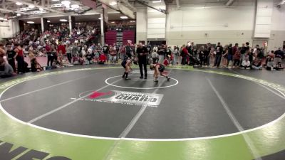 95 lbs Champ. Round 1 - Maximus Wenkheimer vs Grady Webb, No Nonsense Wrestling