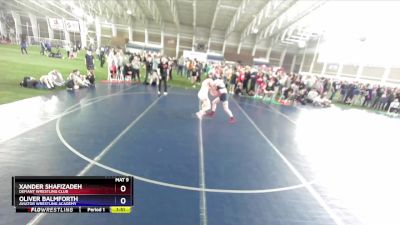 150 lbs Cons. Round 3 - Xander Shafizadeh, Defiant Wrestling Club vs Oliver Balmforth, Aviator Wrestling Academy