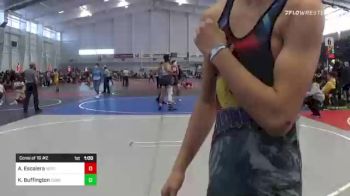 106 lbs Consi Of 16 #2 - Anthony Escalera, Northern Arizona Grapplers vs Kael Buffington, Cobra Kai