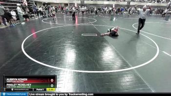 66-72 lbs Round 3 - Paisley McKelvey, Lancaster Wrestling Club vs Aubryn Konen, Wrestling Factory