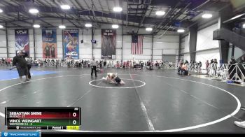 72 lbs Rd# 6- 9:00am Saturday Final Pool - Sebastian Shine, PA Gold vs Vince Weingart, Westshore D.S