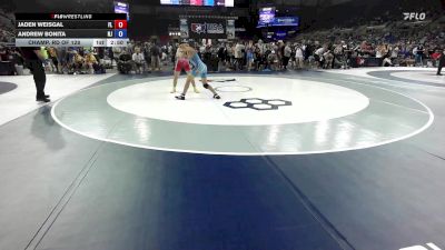 132 lbs Champ. Rd Of 128 - Jaden Weisgal, FL vs Andrew Bonita, NJ