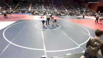 85 lbs Consi Of 4 - Giovanni Brown, Gering WC vs Jâ??Den Teran, Riverton USA WC