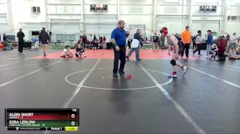 115 lbs Round 8 (10 Team) - Ezra Ledlow, Carolina Hammer Squad vs Aldin Short, Bandits