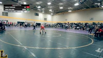 140 lbs Semifinal - Erin Delling, Parkway Central vs Molly Brown, St Clair