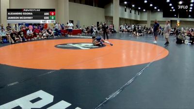 126 lbs Finals (2 Team) - Jamison Mcgivney, Gulf Coast WC vs Alejandro Edoria, All American WC